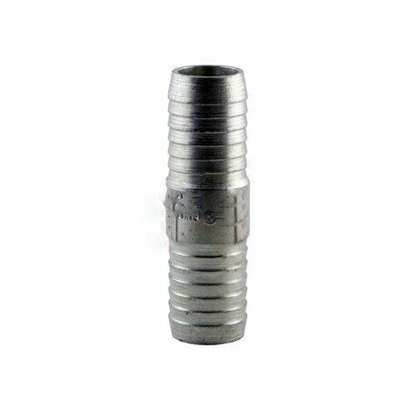 AMERICAN IMAGINATIONS 0.5 in. Cylindrical Galvanized Coupling AI-38334